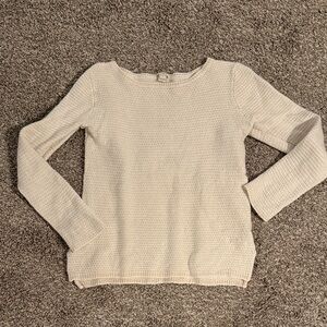 J. Crew Off-White Knit Pullover